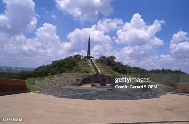 Le National Heroes Acre à Harare commémorant les morts de la guerre du Bush de Rhodésie du Sud, circa 1990, Zimbabwe.