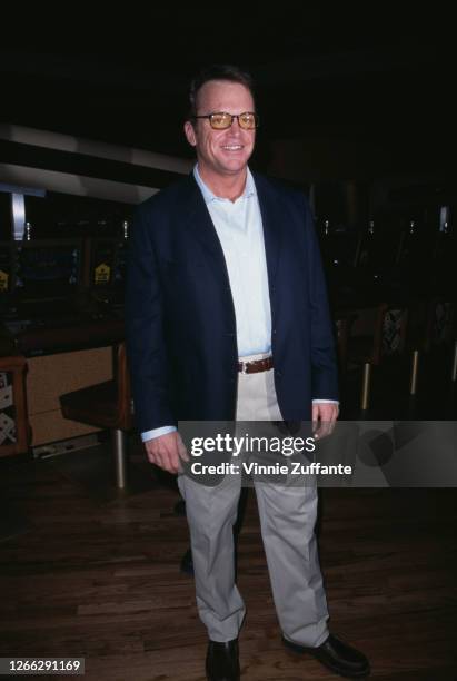 American actor and comedian Tom Arnold at a Race to Erase MS charity run/walk at the Hard Rock Hotel in Las Vegas, in aid of multiple sclerosis...