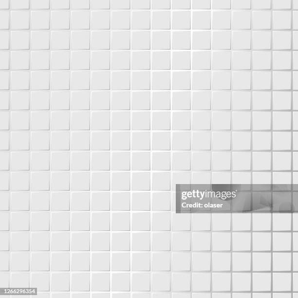 evenly spaced squares with gradients giving 3d-effects like shadow. - mini split stock illustrations