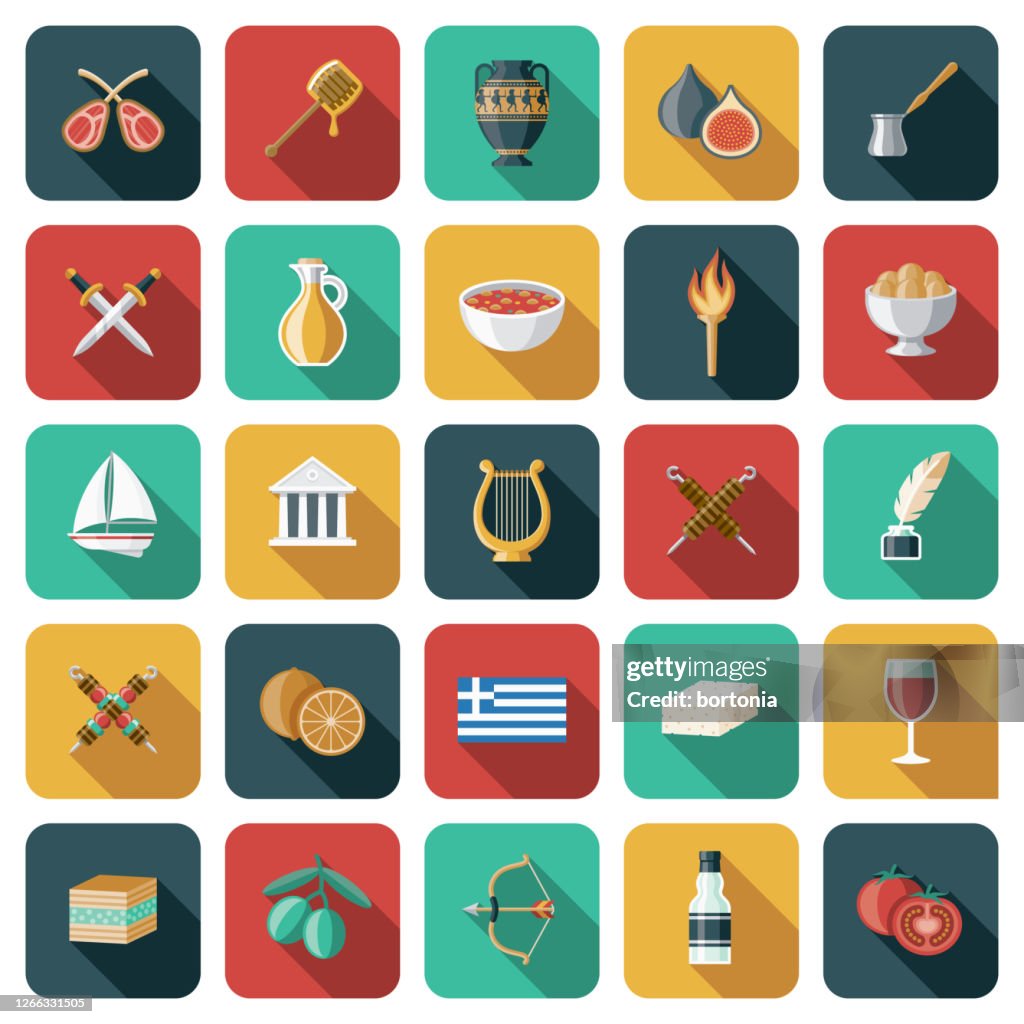 Greece Icon Set