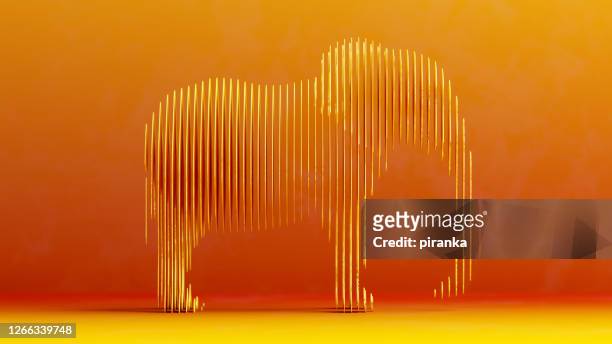 elephant - optical illusion stock pictures, royalty-free photos & images