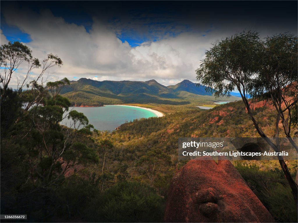 Freycinet National Park, East coast, Tasmania, Australia.