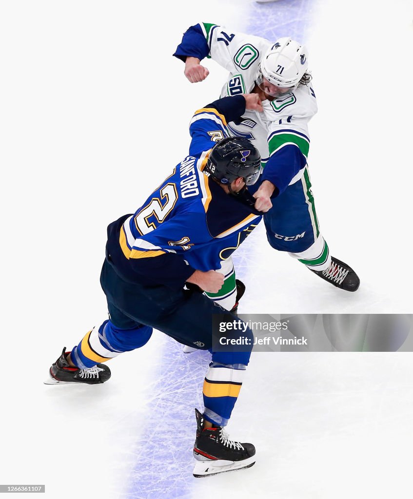 Vancouver Canucks v St Louis Blues - Game Two