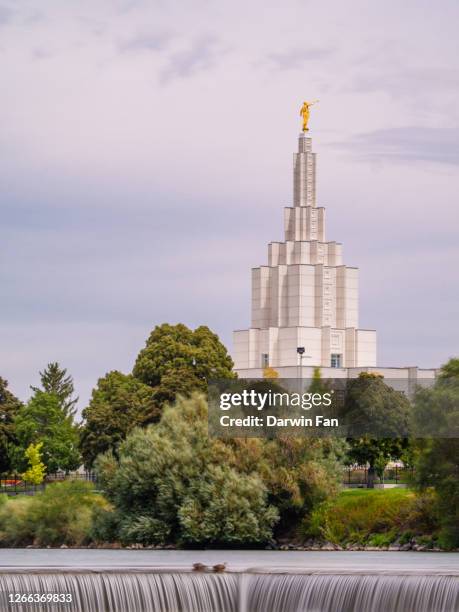 Idaho Falls Idaho Temple, Foto de stock