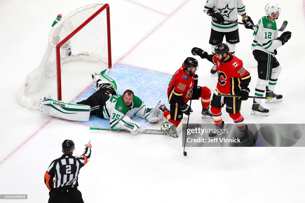 Dallas Stars v Calgary Flames - Game Three