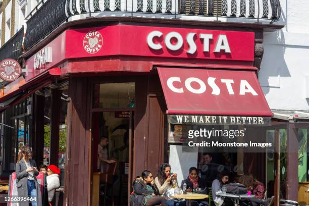 コスタコーヒー カムデン(ロンドン) - costa coffee shop ストックフォトと画像