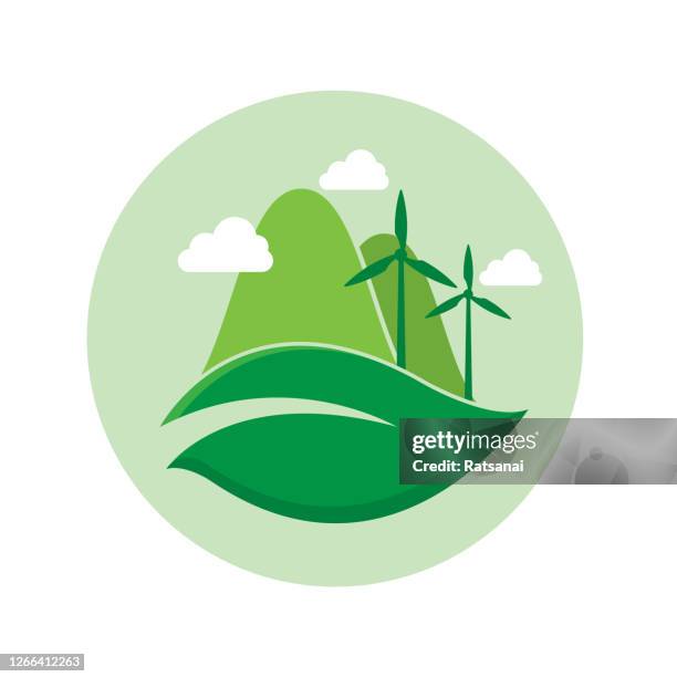 natural energy - environmental reporting stock illustrations
