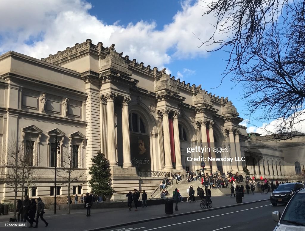 Exterior of the Metropolitan Museum of Art in New York City