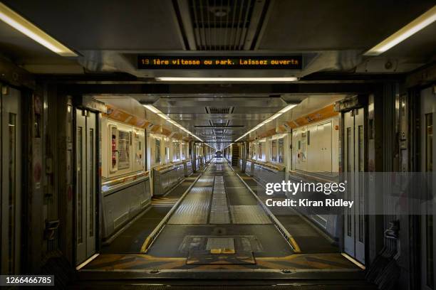 Travelers board the Eurotunnel to mainland Europe as France considers reciprocal Quarantine restrictions after the UK government removed France from...