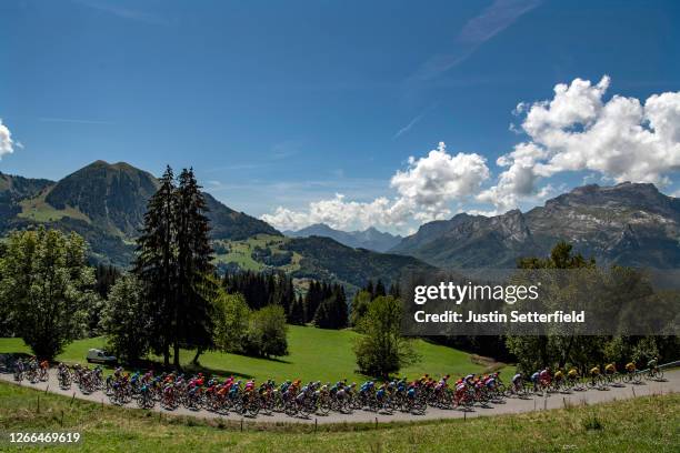 Stefan Kung of Switzerland and Team Groupama - FDJ / Bruno Armirail of France and Team Groupama - FDJ / Tony Martin of Germany and Team Jumbo - Visma...