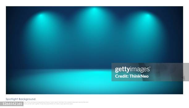 spotlight blau lichtstrahlen raum studio hintergrund für den einsatz in verschiedenen anwendungen und design-produkte vektor - sport blue background stock-grafiken, -clipart, -cartoons und -symbole