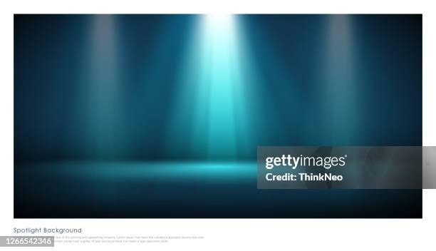 abstract magic blue light background - red carpet background stock illustrations