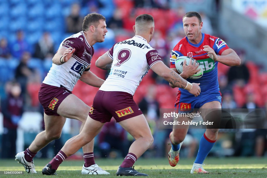 NRL Rd 14 - Knights v Sea Eagles