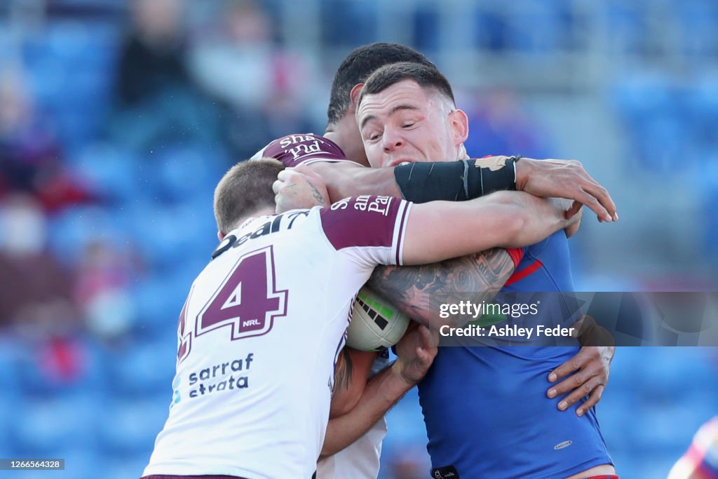 NRL Rd 14 - Knights v Sea Eagles