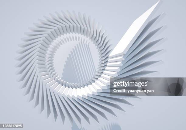 3d rendering abstract background - spiral stock pictures, royalty-free photos & images