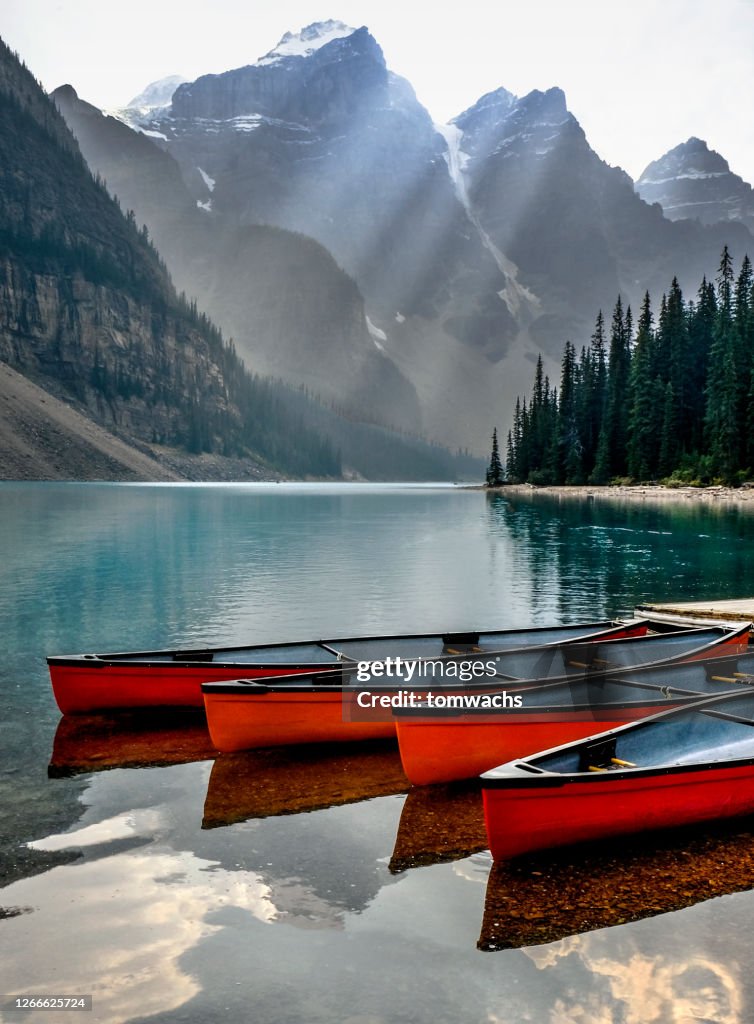Moraine Lake, Alberta, Canada