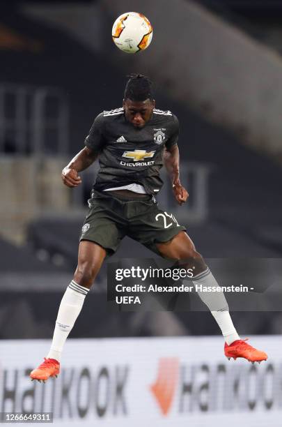 Angel Gomes of Manchester United during the UEFA Europa League Semi Final between Sevilla and Manchester United at RheinEnergieStadion on August 16,...