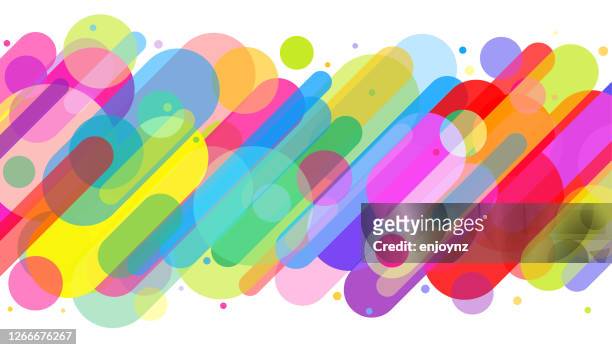 fun colorful abstract background illustration - fun stock illustrations