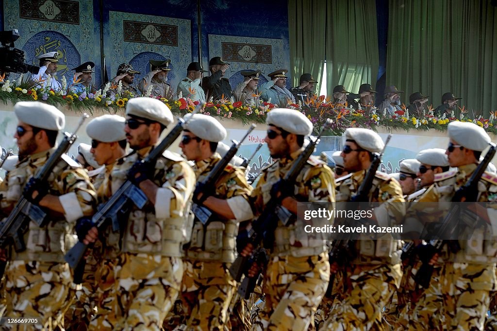 Military Parade Kicks Off Irans Sacred Defence Week