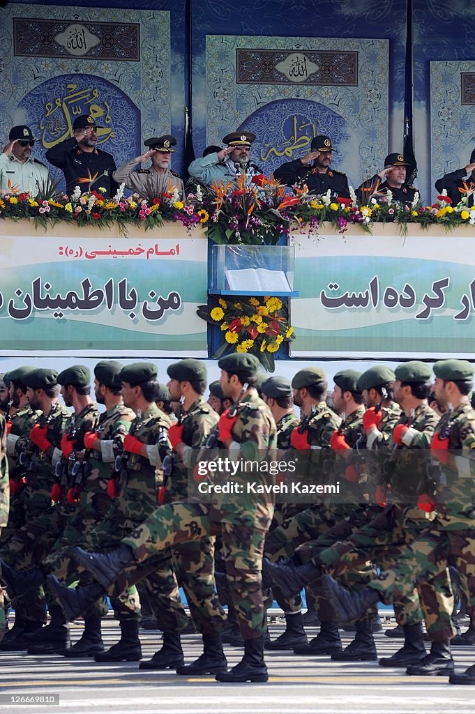 Military Parade Kicks Off Irans Sacred Defence Week