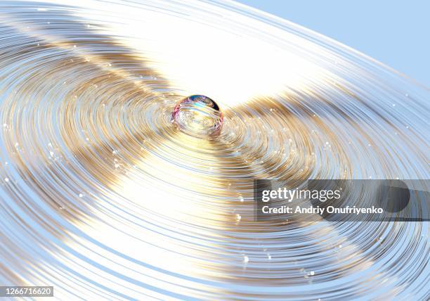 orbiting around glass sphere. - wire balls stock pictures, royalty-free photos & images