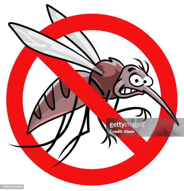 illustrazioni stock, clip art, cartoni animati e icone di tendenza di segno anti-zanzara - animale nocivo