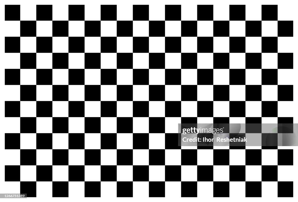 Checkerboard Black And White Background For Checker And Chess Square ...