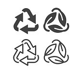 Recycling - Illustration Icons