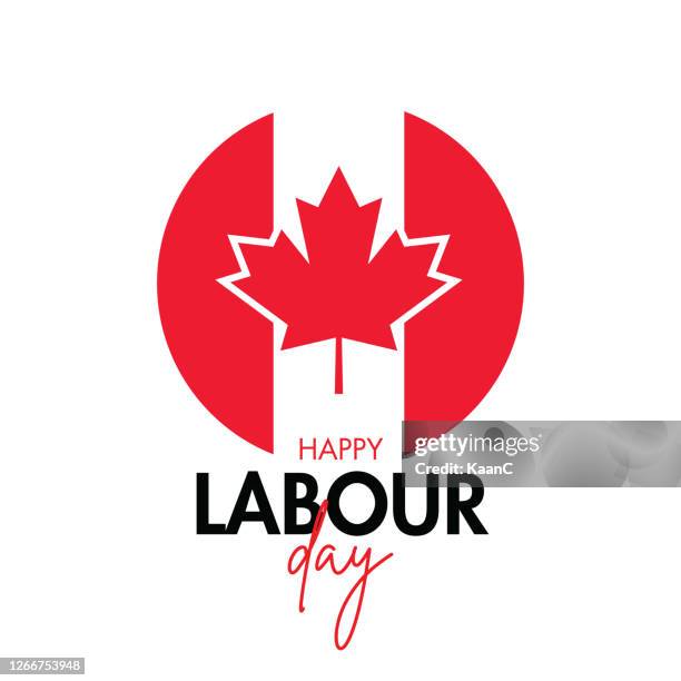 illustrazioni stock, clip art, cartoni animati e icone di tendenza di poster del labour day. felice giorno dei lavoratori. canada happy labour day illustrazione vettoriale illustrazione stock illustrazione - festa dei lavoratori festività pubblica internazionale
