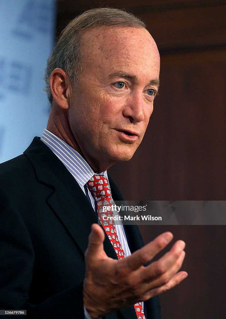 Mitch Daniels Speaks At American Enterprise Institute