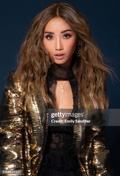 Actor Brenda Song is photographed for Grumpy Magazine on September 3, 2019 in Los Angeles, California.