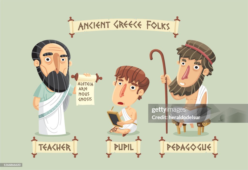 Ancient Greece Characters Set High-Res Vector Graphic - Getty Images