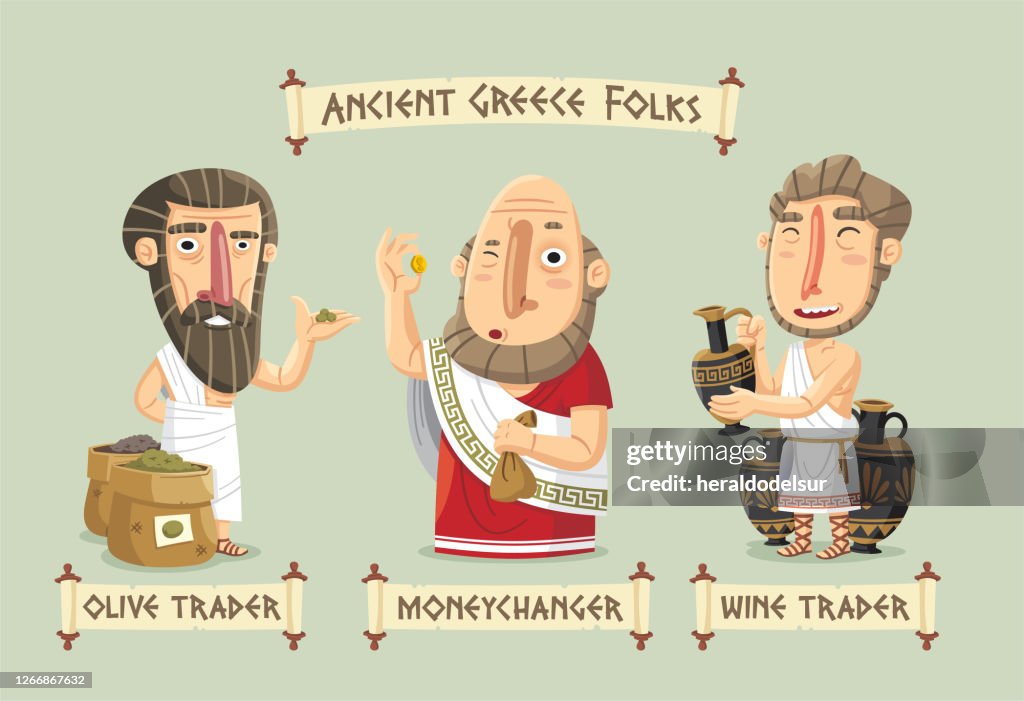 Personajes de la Antigua Grecia establecidos