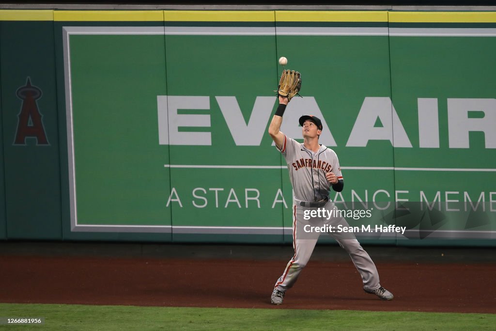 San Francisco Giants v Los Angeles Angels