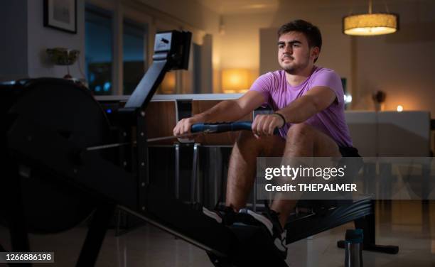 34 Man Rowing Machine Home Stock Photos, High-Res Pictures, and Images ...