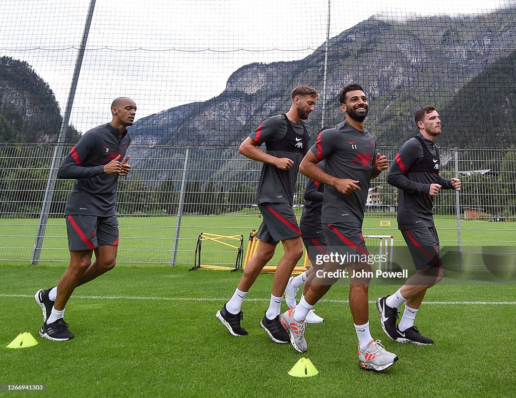 Liverpool Pre-Season Training Session