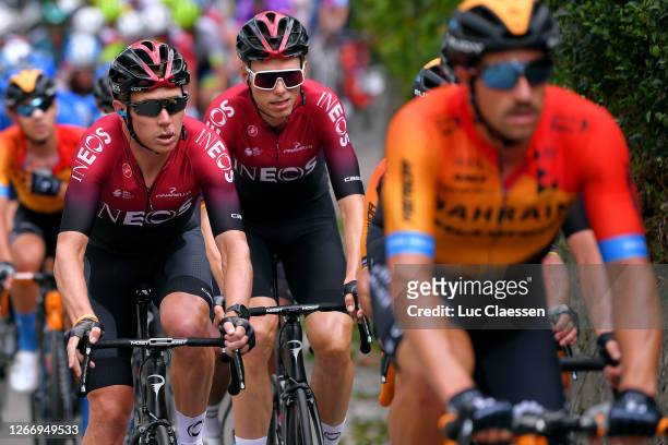 Cameron Wurf of Australia and Team INEOS / Christian Knees of Germany and Team INEOS / during the 41st Tour de Wallonie 2020, Stage 3 a 192km stage...