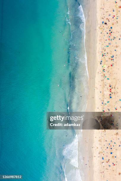 aerial of newport beach - newport beach california stock pictures, royalty-free photos & images