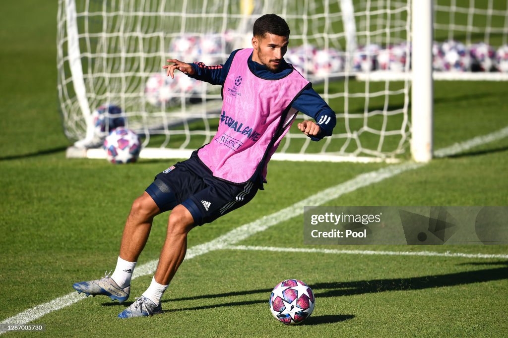 Olympique Lyonnais Training Session - UEFA Champions League