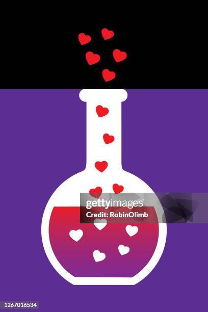 ilustrações, clipart, desenhos animados e ícones de ícone da poção do amor - love potion