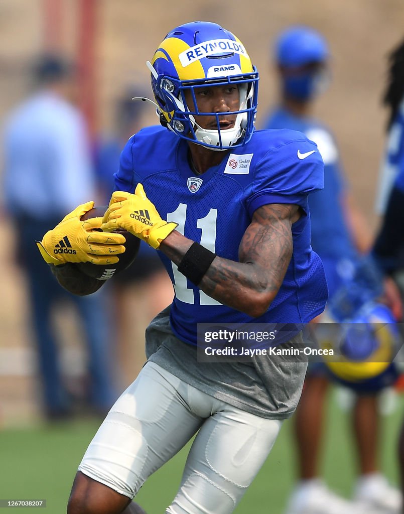 Josh Reynolds Rams Wide receiver Josh Reynolds of the Los Angeles Rams catches a pass ...
