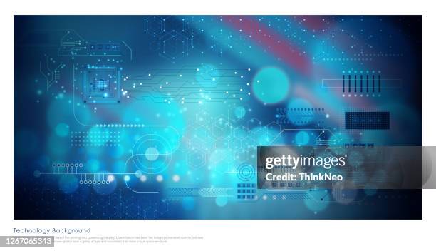 digital technology, global network connections concept - coding stock illustrations