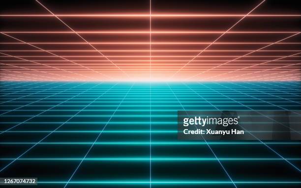 abstract big data line background - grid pattern stock pictures, royalty-free photos & images