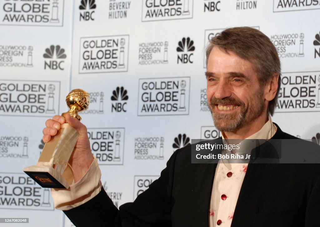 Jeremy Irons at Golden Globes