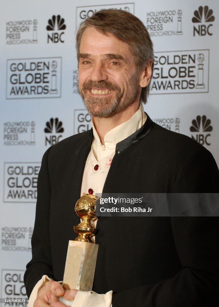Jeremy Irons at Golden Globes