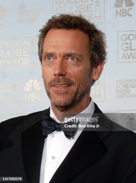 Winner Hugh Laurie backstage at the 64th Annual Golden Globe Awards, January 15, 2007 in Beverly Hills, California.