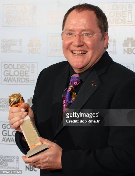 Winner John Lasseter backstage at the 64th Annual Golden Globe Awards, January 15, 2007 in Beverly Hills, California.