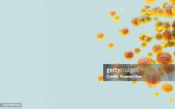 coronavirus. covid-19. - bacterium stock pictures, royalty-free photos & images