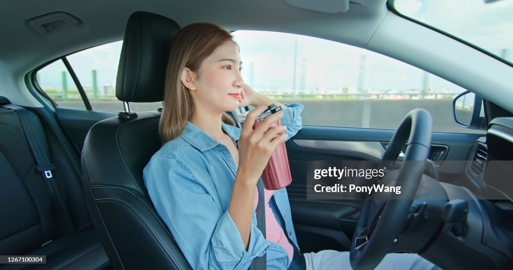 Smart self driving car concept