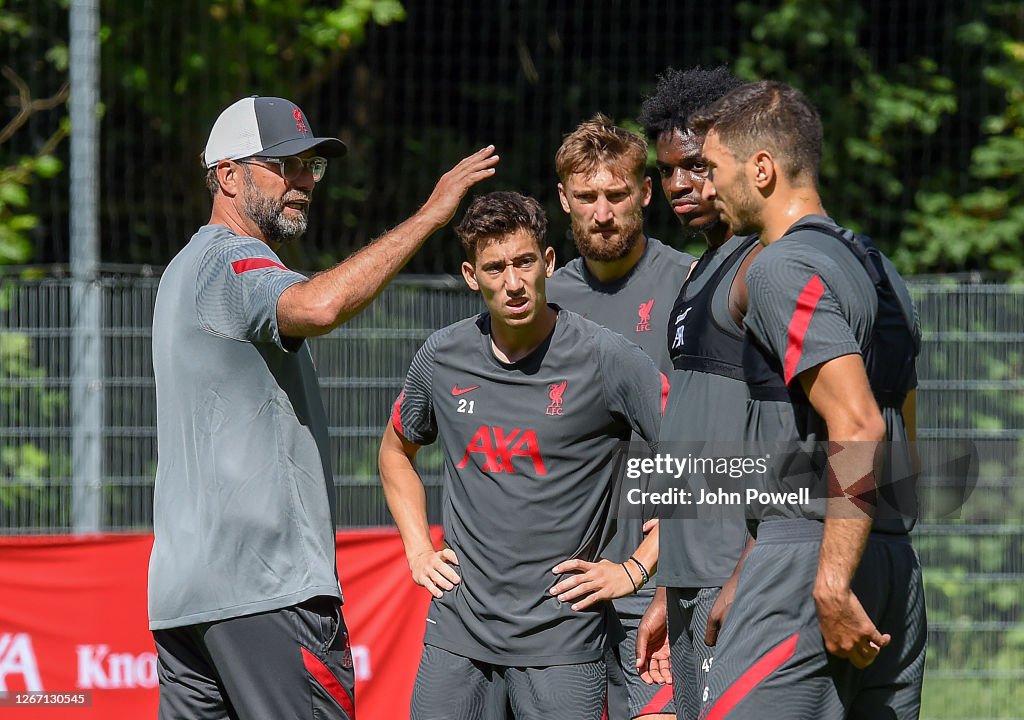 Liverpool Pre-Season Training Session